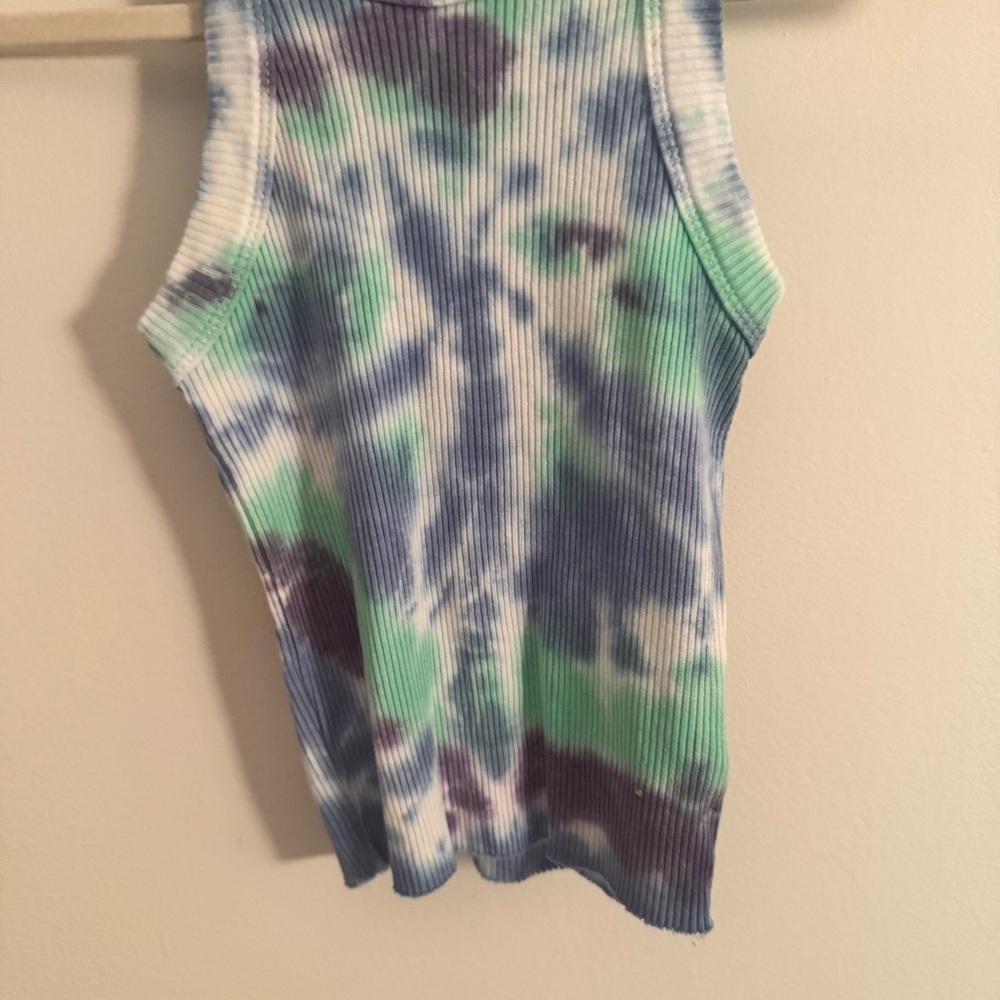 WSLY Rivington Tie Dye Crop Tank - Picture 4 of 6